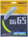 Yonex Badminton Strings BG65, 0.70mm (Yellow)
