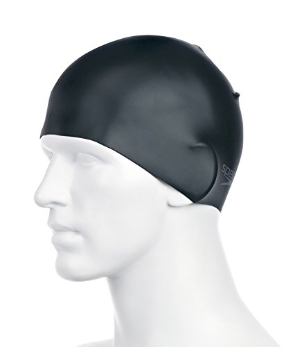 Speedo Silicone Swimming Cap Adults - Black