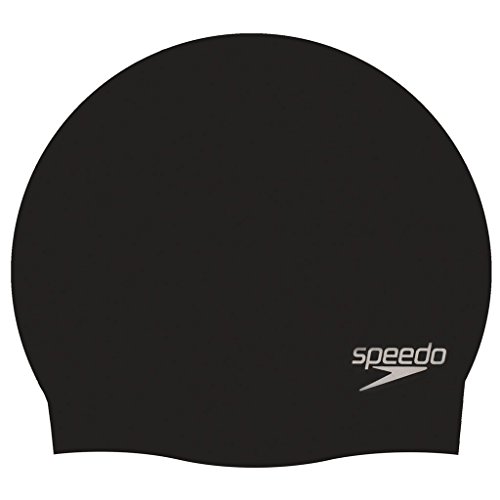 Speedo Silicone Swimming Cap Adults - Black