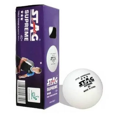 [BALL-3STAR-SUPREME] STAG TT BALL 3 STAR PLASTIC SUPREME