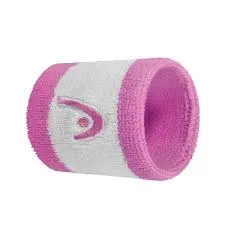 HEAD Wristband Striper Pink/White