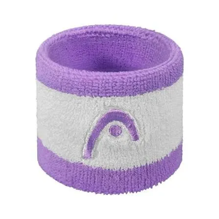 [HEAD-WB-PURPLE] HEAD Wristband Striper Purple/White