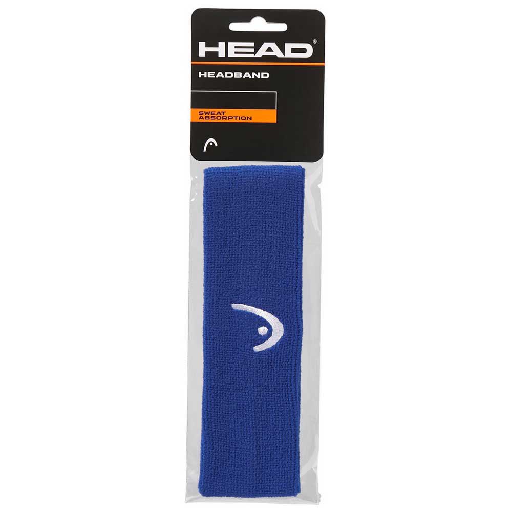 [Head-Band] Blue Head Logo Headband