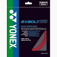 yonex badminton string  exbolt 63